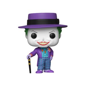 Funko POP! Heroes: Batman 1989 - The Joker With Hat and Cane - 1 in 6 Chance Of Receiving A Rare CHASE variant - Funko POP! 47709