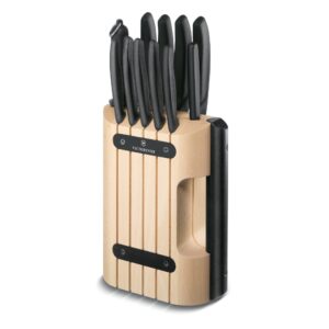 Victorinox 11-Piece "Swiss Classic" Cutlery Block Set with Nylon-Handles