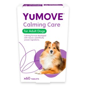 YuMOVE Calming Care for Adult Dogs | Previously YuCALM Dog | Calming Supplement for Dogs who are Stressed or Nervous |60 tablets | Packaging may vary