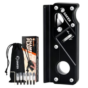 Saker Chamfer Plane-Woodworking Edge Corner Flattening Tool with Auxiliary Locator