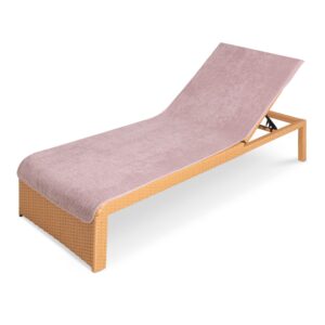 JEMIDI Sun Lounger Towel - Soft Terry Cloth Cover for Sunbed Beach Loungers Sunbathing - Beach and Holiday Accessory - 75cm x 200cm