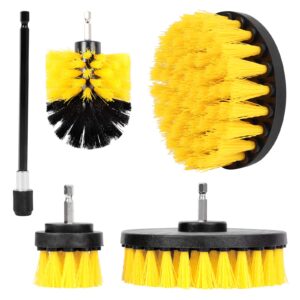 Drill Brushes Attachment Set
