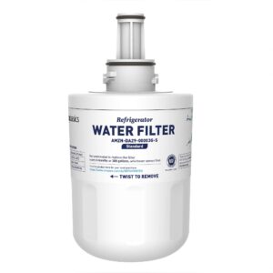 Amazon Basics Replacement Samsung DA29-00003G Refrigerator Water Filter - Standard Filtratio