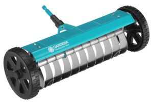 GARDENA combisystem Aerator Boy: Hand Verticutter to remove moss