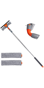 Window Squeegee with Extension Pole 65inch