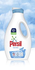 Persil Non Bio Laundry Washing Liquid Detergent 53 Wash 1431 ml is tough on stains