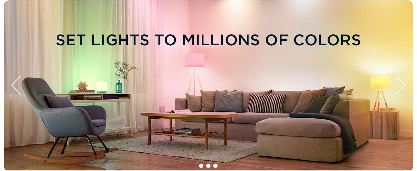 Set Lights to Millions of Colours