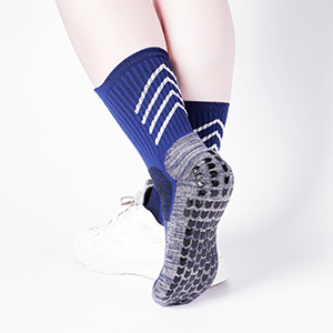 anti slip navy sock