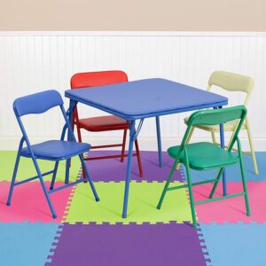 Flash Furniture Folding Table and Chair Set