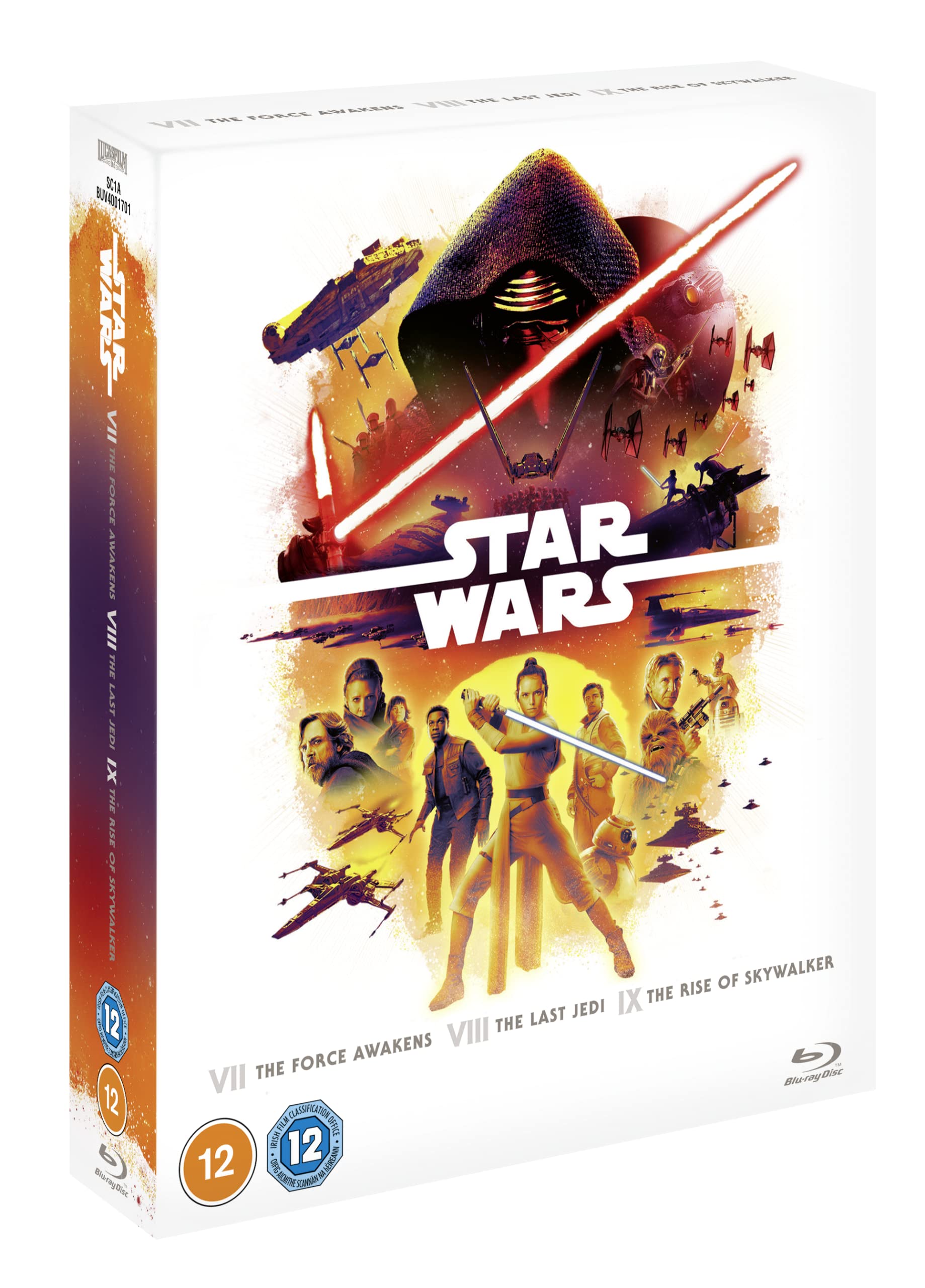 Star Wars Trilogies - Episodes 7-9 [Blu-ray]
