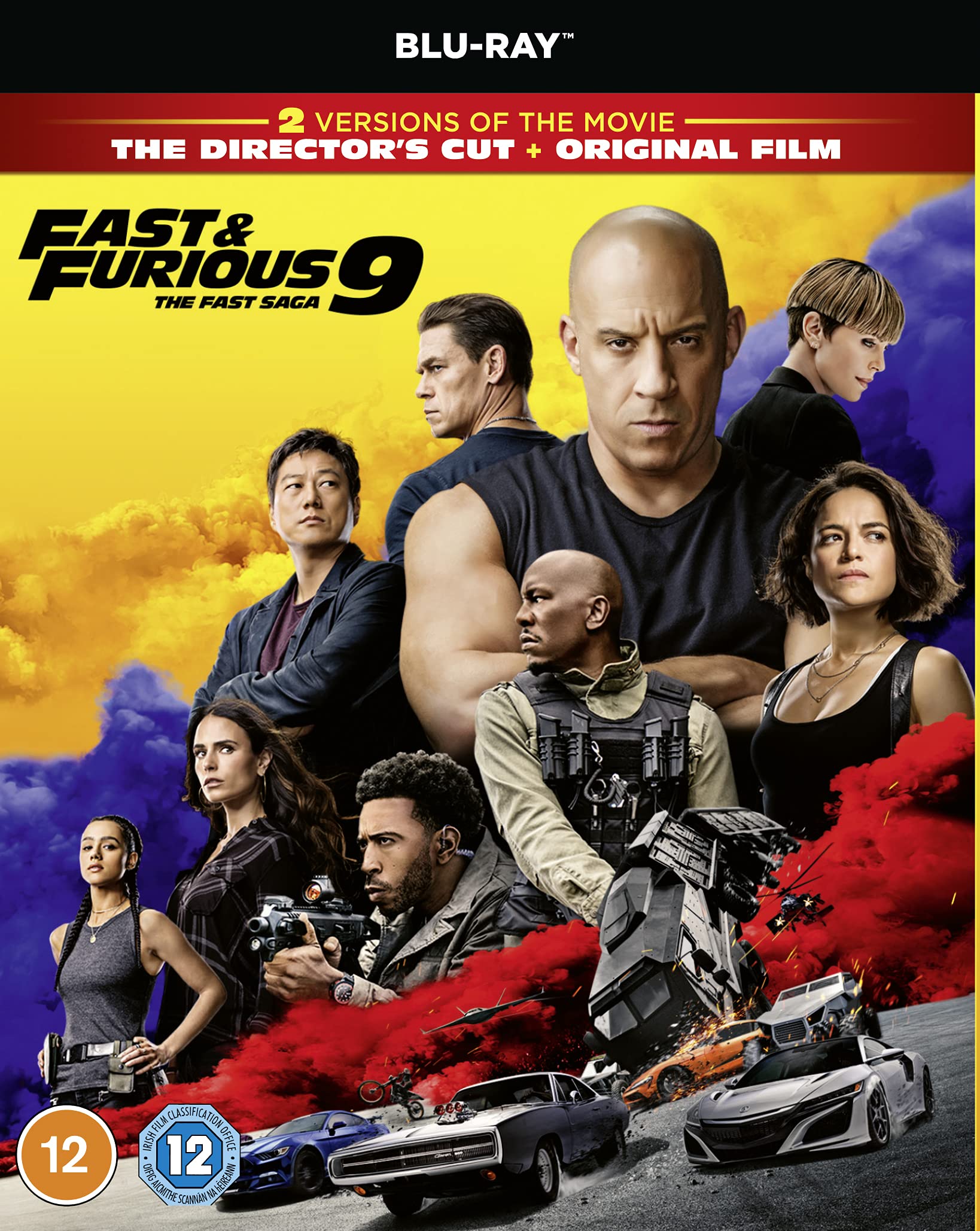 Fast & Furious 9 [Blu-ray] [2021] [Region Free]