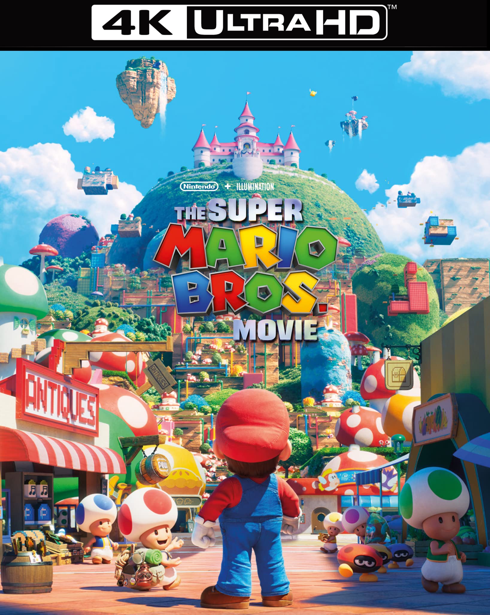 The Super Mario Bros. Movie [4K Ultra HD] [2023] [Blu-ray] [Region Free]
