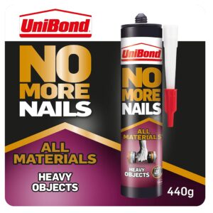 UniBond 2492936 No More Nails All Materials Heavy Objects Construction Adhesive