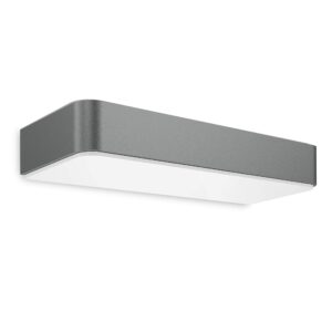 Steinel Solar Wall Light XSolar SOL-O Antrhacite