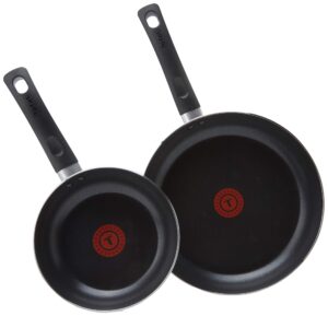 Tefal Aluminium Non-Stick 20cm & 28cm Frying Pan Twin Pack