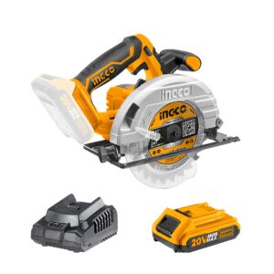 INGCO Cordless Circular Saw 20V Li-Ion Electric Circular Saws 4600 RPM