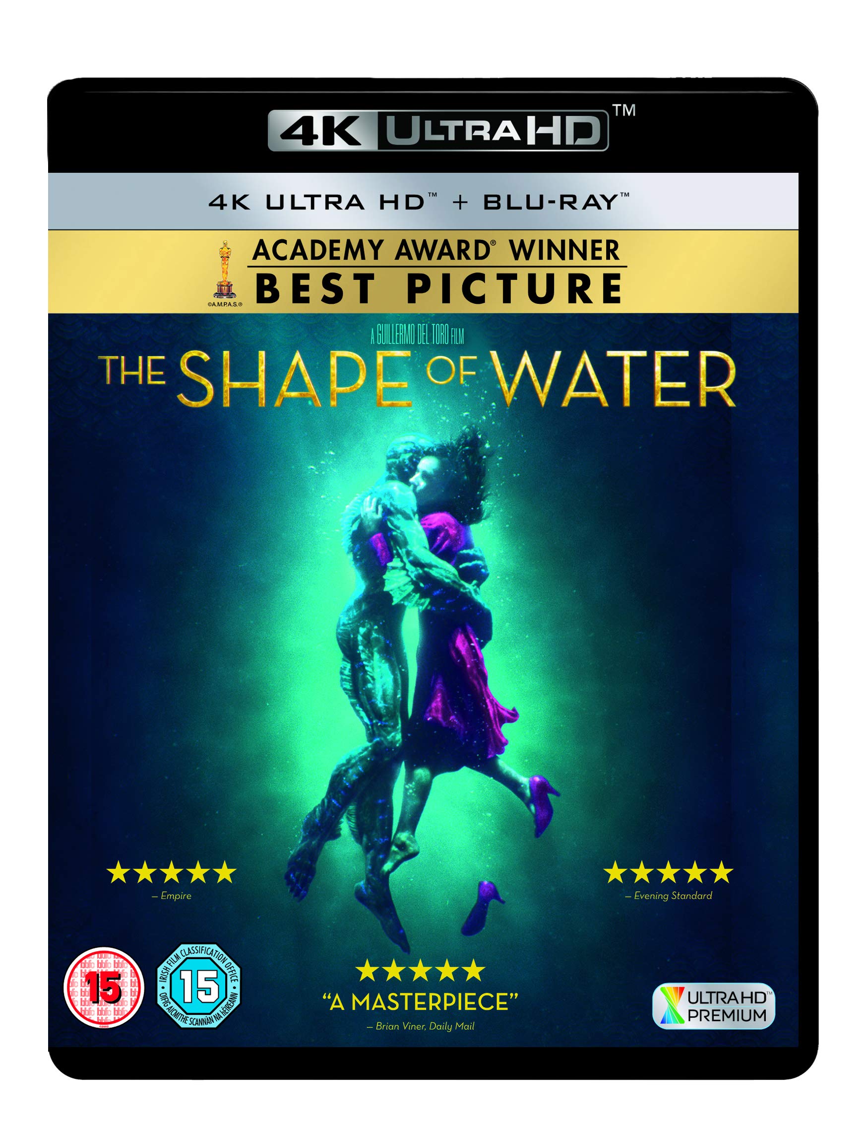 The Shape of Water [4K Ultra-HD + Blu-ray] [2018]