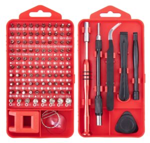 Hi-Spec 108pc Precision Screwdriver Bits & Opening Pry Bar Tool Kit Set for Electronics