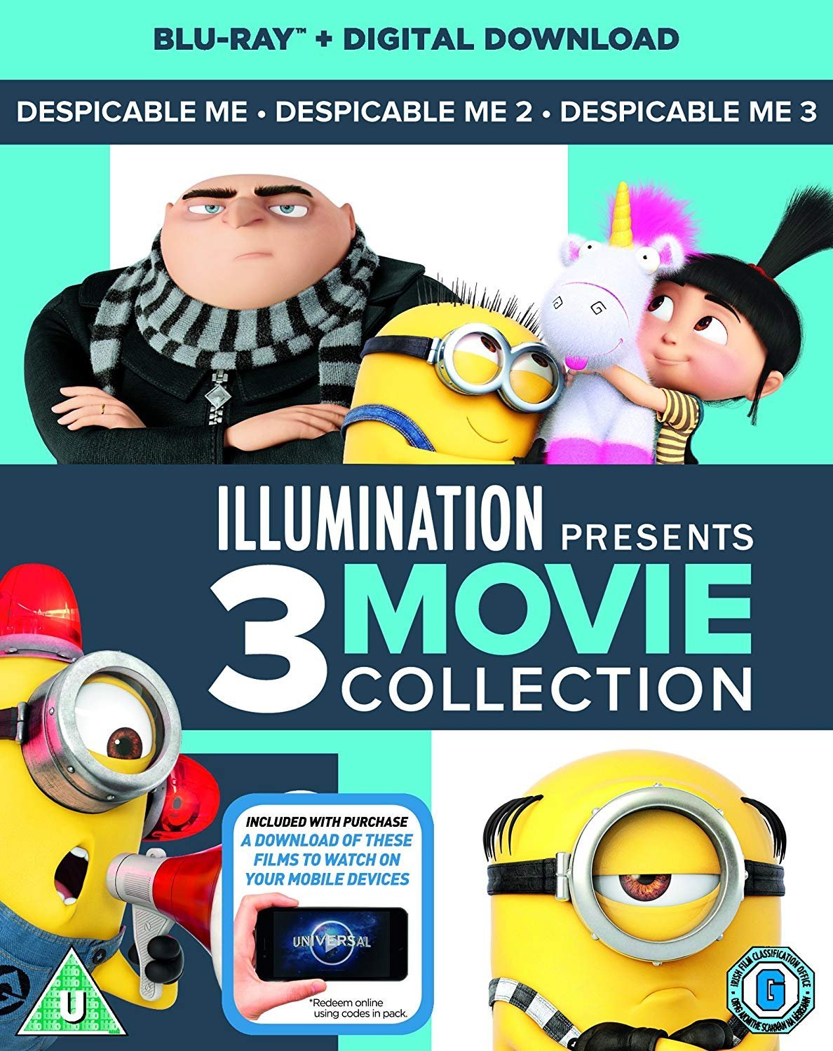 Despicable Me 1-3 Boxse