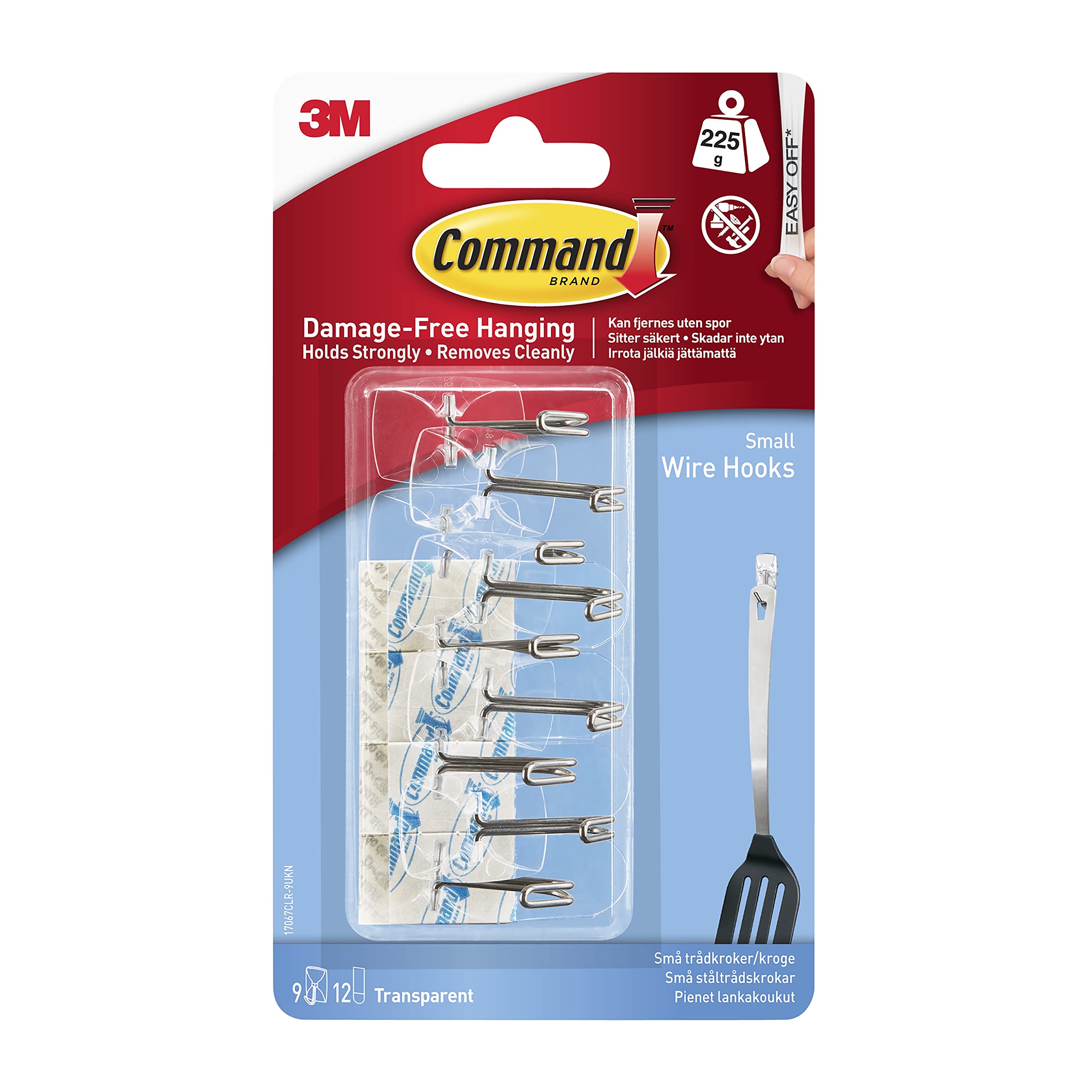 Command Clear Wire Hanger Hook