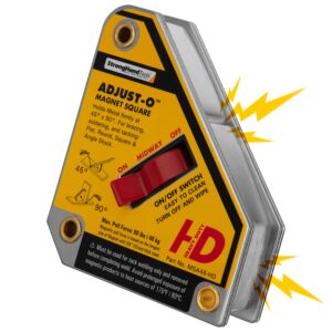 Strong Hand Tools MSA46-HD Adjust-O Magnet Square