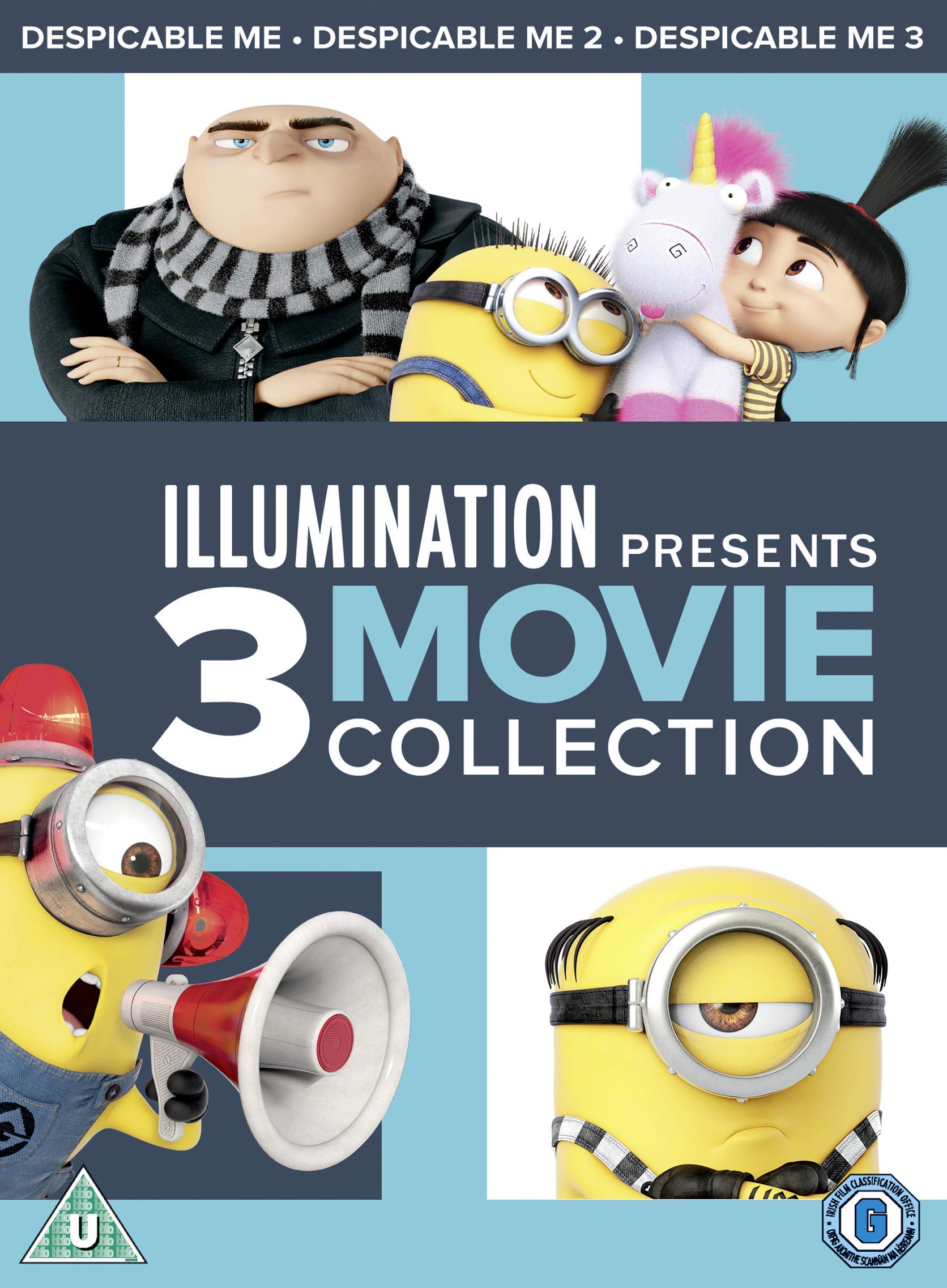 Despicable Me 1-3 Boxset [DVD] [2017]