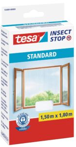 esa Insect Stop Hook & Loop STANDARD for Windows - Self Adhesive Window Fly Screen - Cut to Desired Size - in White