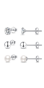 stud earrings set