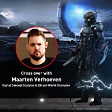 portrait of Maarten Verhoeven, the 3D artist who inspired the laptop's design