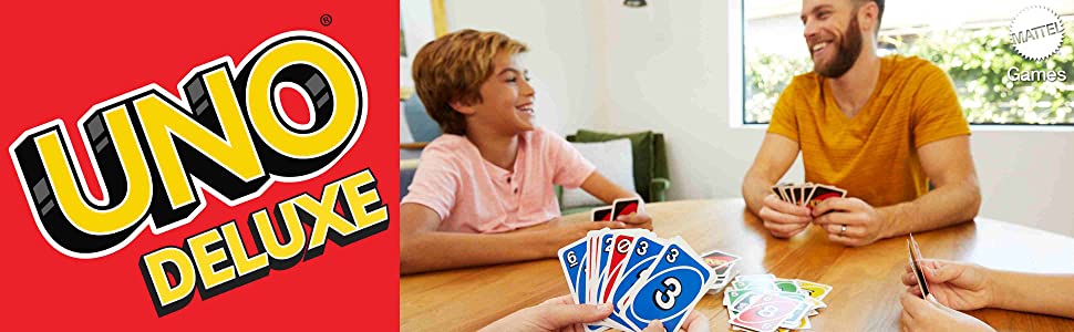 UNO Deluxe Card Game - K0888