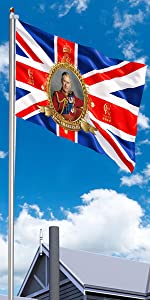 Coronation flags