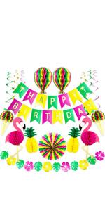 Premium Reusable Hawaiian Decorations