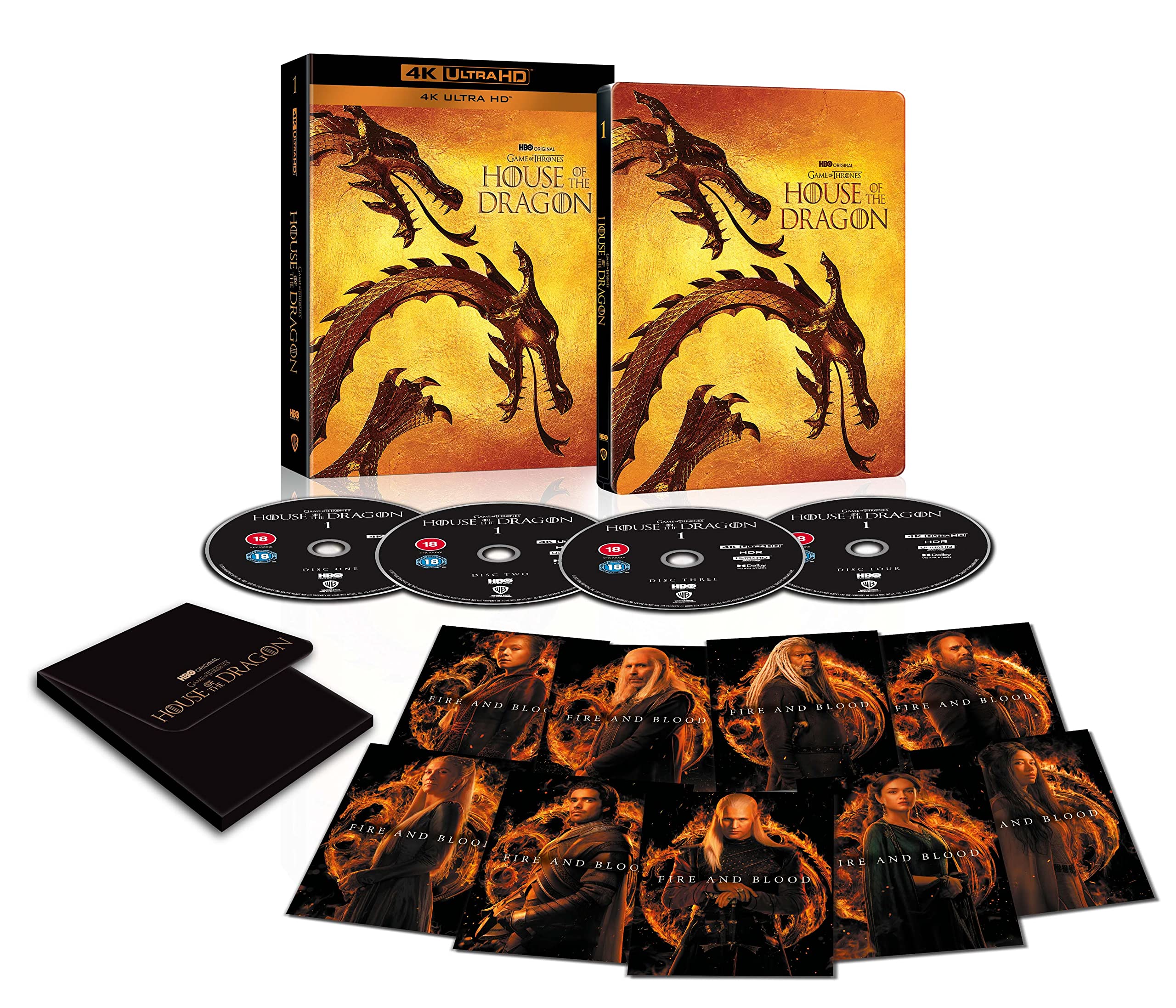House of the Dragon: Season 1 [4K Ultra HD Steelbook] [2022] - Amazon Exclusive