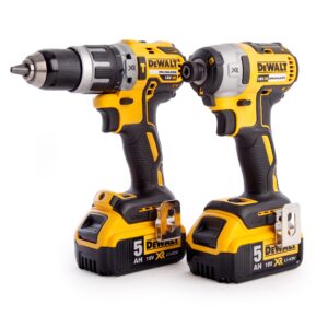 DEWALT DCK266P2T-GB XR Combi Drill and Impact Driver Brushless Kit in TSTAK Box