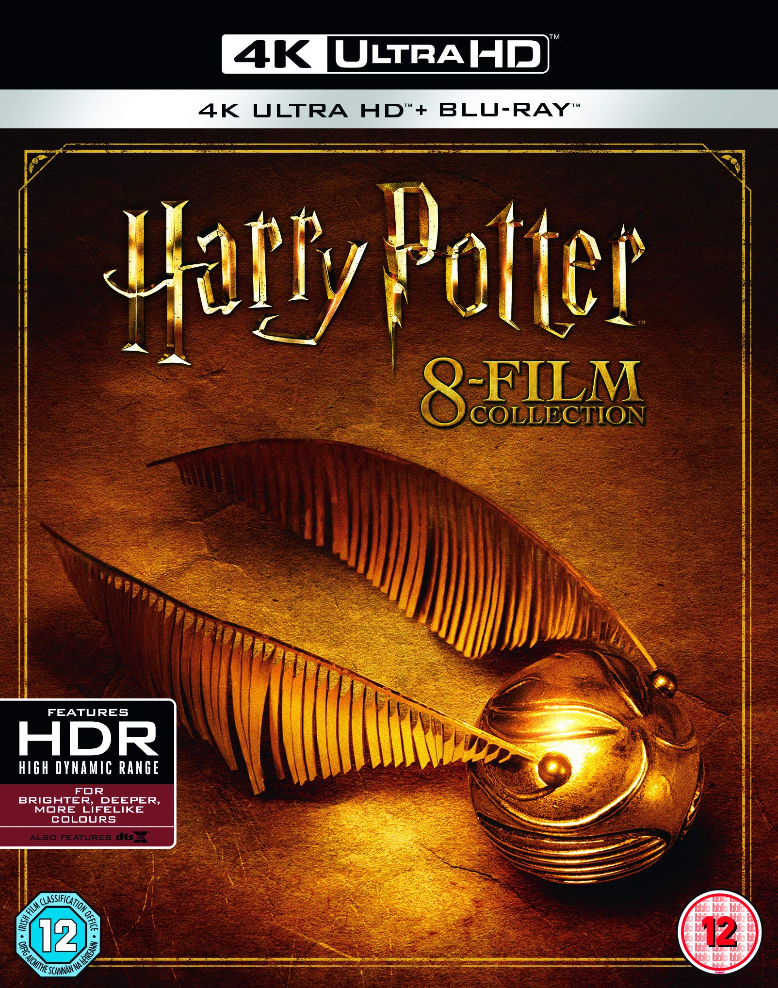 Harry Potter: The Complete 8-film Collection [4K Ultra-HD] [2001] [Blu-ray] [2011]