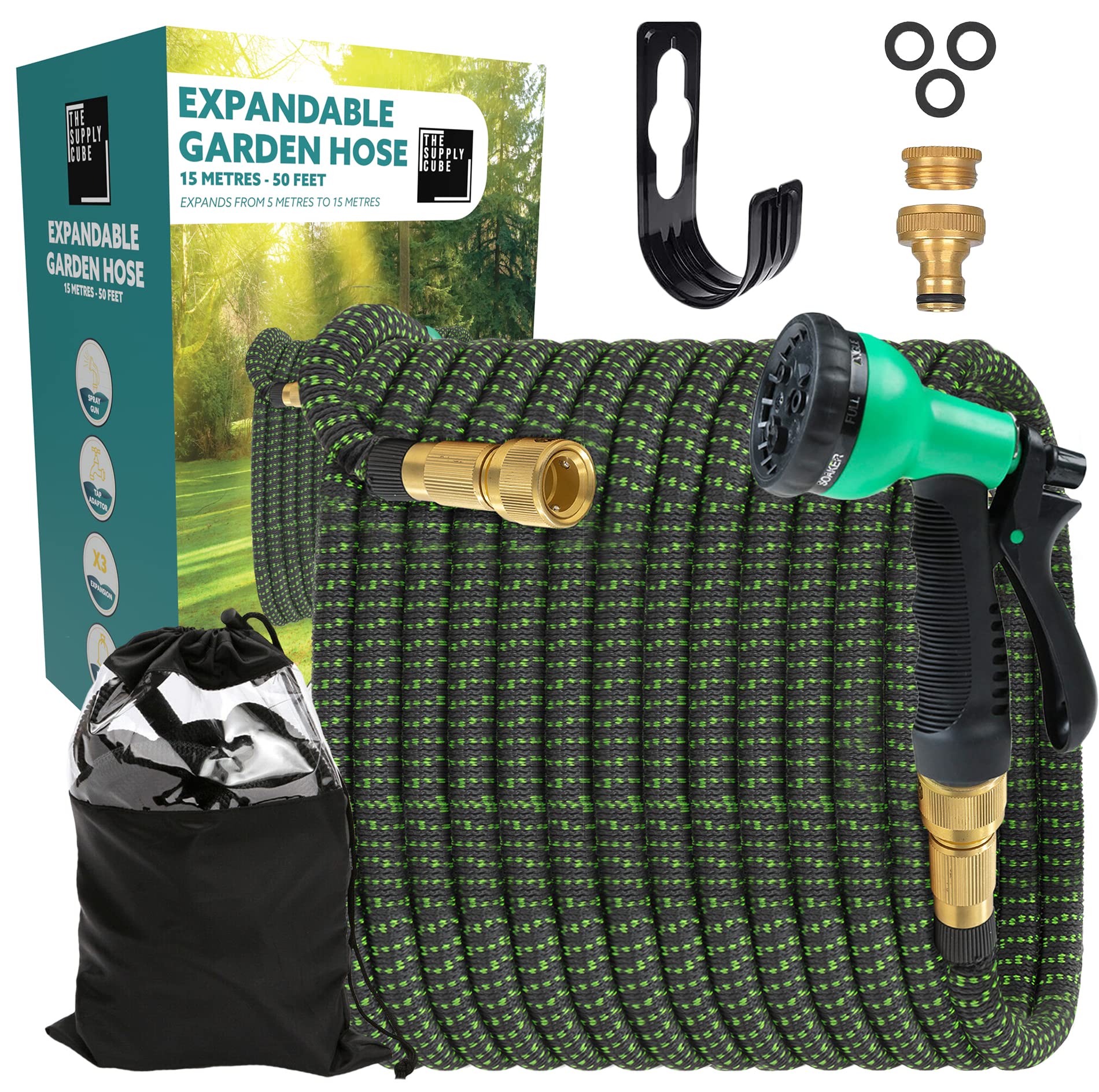 Supply Cube 50FT Garden Hose