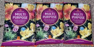 Love Aquatics 3 x 40 Litre Litre Multi purpose Compost Soils Home Garden Potting Plant Flower Growing Soil Bed Borders Baskets