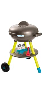 ecoiffier plancha burger utensil child steak rolling grillage bottle gas garden barbecue