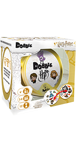 Asmodee | Harry Potter Dobble | Card Game | Ages 6+ | 2-8 Players | 15 Minutes Playing Time