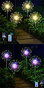 solar starburst lights