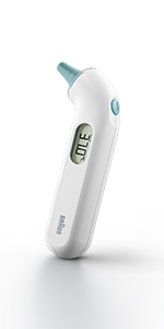 Braun; Ear Thermometer; temperature; hygienic; clinically accurate; easy to use; all ages;