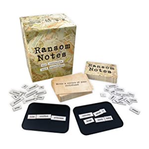 ransom notes, very special games, board games for adults