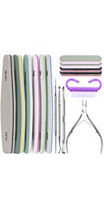 Teenitor Professional Nail Files Set