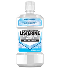 listerine antibacterial mouthwash sensitive gum disease