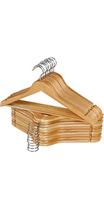 wooden hanger pack of 20