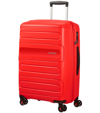 Sunside; Suitcase; Check-in; Red