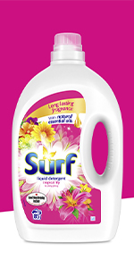 Surf Tropical Lily Biological Liquid Detergent 85 Wash