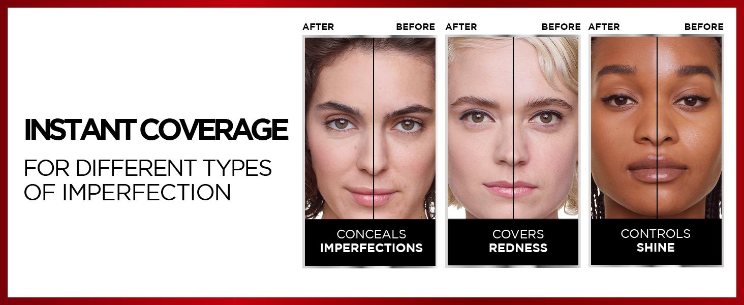 INSTANT COVERAGE FOR ANY TYPES OF IMPERFECTIONS