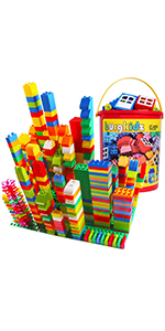 214 pcs big building blocks