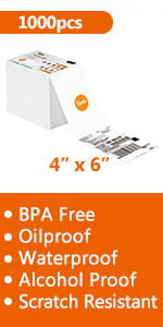 fanfold thermal label paper